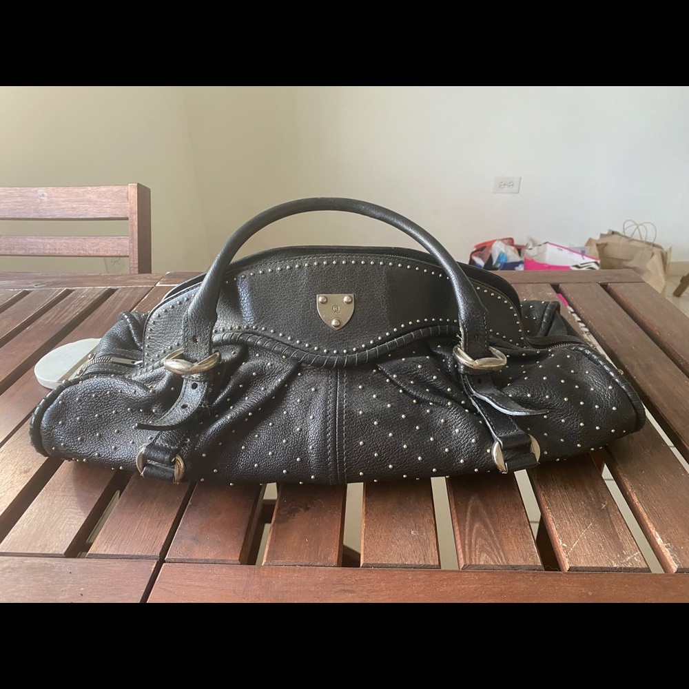 Black with studs oversized Alexander McQueen collection 1692